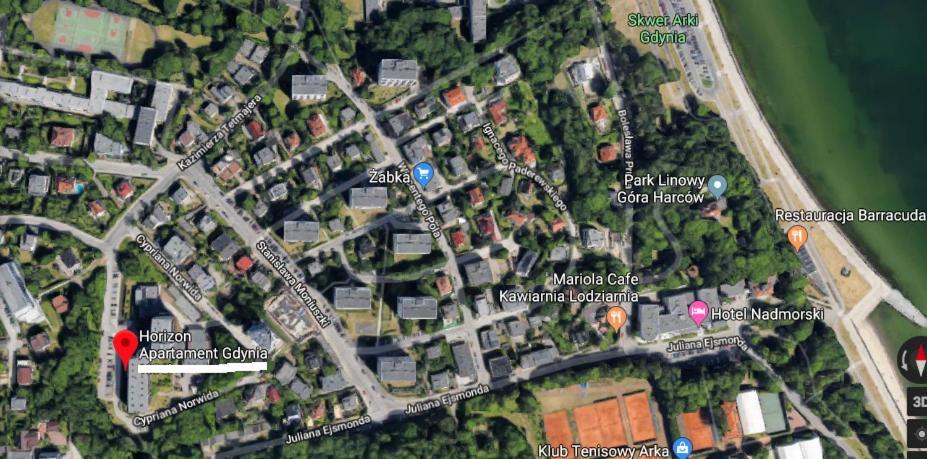 Apartament Horizon Z Widokiem Na Morze Gdyně Exteriér fotografie